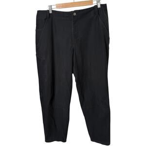 Lululemon Utilitech Carpenter Pant 27" Drawcord Straight Leg Black Size 36